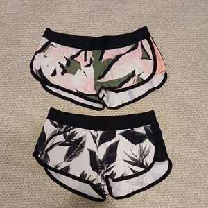 2 Body Glove Black and White Athletic Shorts Size M